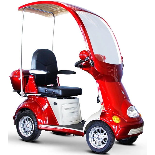 Explore with Ease POWER-BUGGY DX Electric Four-Wheel Mobility Scooter