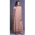 thumbnail image 3 of Bimba Rayon Sleeveless Rayon Nightgowns For Women Printed Maxi Length Sleepwear-XS, 3 of 5