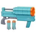 thumbnail image 1 of Nerf Roblox, blaster lance-roquette SharkBite: Web Launcher, inclut code pour objet virtuel exclusif, 2 roquettes Nerf, mécanisme à pompe, 1 of 9