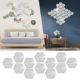 thumbnail image 2 of Hexagon Acrylic DIY Wall Stickers 3D Stereo Home with for Interior Design, 2 of 8