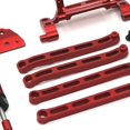 thumbnail image 3 of stanreset Aluminum Shock Absorber Mount Linkage Rod Seat For MN MN82 LC79 1/12 LC79 Shock Remote Control Rc Car Parts Shock Red, 3 of 6