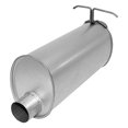 thumbnail image 2 of AP Exhaust APE700367 MSL Maximum Aluminized Steel Oval Direct Fit Exhaust Muffler with Inlet & Outlet Neck for 1999-2004 Ford F-250, 2 of 4