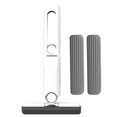 thumbnail image 1 of Clearance! beishanbush Sweeper Wet Mopping Cloth Washable Desktop Cleaning Mop Portable Self Mop Desktop Glass Cleaning Mop Multifunctional Mop (2 Head+1 Handle) One Size White, 1 of 8