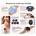 thumbnail image 4 of Riwcyla 1.32 Inches Smartwatch IP67,Waterproof BT5.0 Intelligent Watch Fitness Multifunctional Watch Compatible with Android4.4/ iOS7.1, 4 of 6