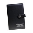 thumbnail image 3 of HILABEE PU Leather Notebook Binder Refillable Loose Leaf Budgets Binder for Work Travel Black, 3 of 9