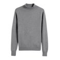 thumbnail image 1 of Penkiiy Chandails d'Automne pour Femmes 2024, Chandail Léger et Doux pour Femmes à Col Rond, Manches Longues, Tricot, Haut, L Gris Foncé, 1 of 7