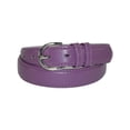 thumbnail image 1 of CTM®  Leather 1 1/8 Inch Dress Belt (Women's), 1 of 3