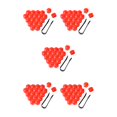 thumbnail image 2 of Maytalsory 20 Pieces Car Wheel Nut Caps Auto Hub Screw Cover Replacement Dust-proof Red 19mm 5Set, 2 of 6
