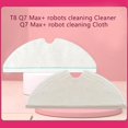 thumbnail image 3 of 10 Pcs pour Roborock T8/ Q7 Max / Max+ Brosse Principale Latérale de Robot Chiffon de Vadrouille, 3 of 4