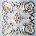 thumbnail image 1 of Drop-In, Glue-Up 2'x2' Faux Tin PVC Ceiling Tile , Arctic Sun, Pack of 25, 1 of 8