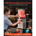 thumbnail image 3 of VEVOR Machine Commerciale de Barbotine 12 L Margarita Smoothie Boisson Glacée Fabricant de Barbotine, 3 of 9
