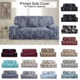 thumbnail image 1 of CHOK Housse de Sofa Extensible en Spandex pour Causeuse Fleur Rouge Moyen, 1 of 6