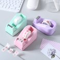 thumbnail image 4 of Convenient Tape Dispenser 0.79in Shaft Diameter Easy  Sturdy Plastic Gift Wrapping Cutter for Family Office, 4 of 8
