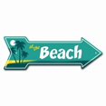 thumbnail image 1 of SignMission P-ARROW-999962 Panneau Arrow de 18 Po à la Plage, 1 of 4