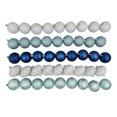 thumbnail image 1 of Holiday Time 45 Count Shatterproof Ornaments-Blue/Teal/White, 1 of 5