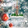 thumbnail image 3 of Clearance! Dinosaur Animal Personalization Christmas Tree Ornament Christmas Tree Pendants Hanging Pendants Plush Craft For Christmas Holiday Party Home Decor, 3 of 3