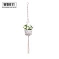 thumbnail image 1 of Flower Pot Hanger Indoor Outdoor Plants Hanging Basket Cotton Rope Plant Pot Holder, 1 of 8