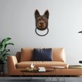 thumbnail image 2 of kurtrusly Statue Murale de Porte de Style Vintage Chien Sculpture Wolfhound, 2 of 8