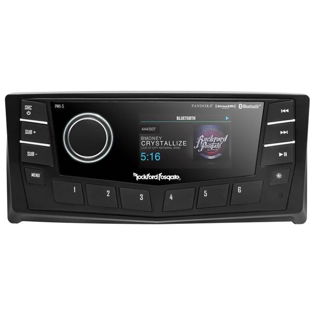 Rockford Fosgate PMX-5CAN 2.7″ Display Marine Multi-Zone Digital Media Receiver