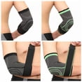 thumbnail image 3 of Elbow Brace Compression Support- Elbow Sleeve for Tendonitis  Tennis Elbow Brace and Golfers Elbow Treatment  Arthritis  Workouts  Weightlifting – Reduce Elbow Pain, 3 of 6