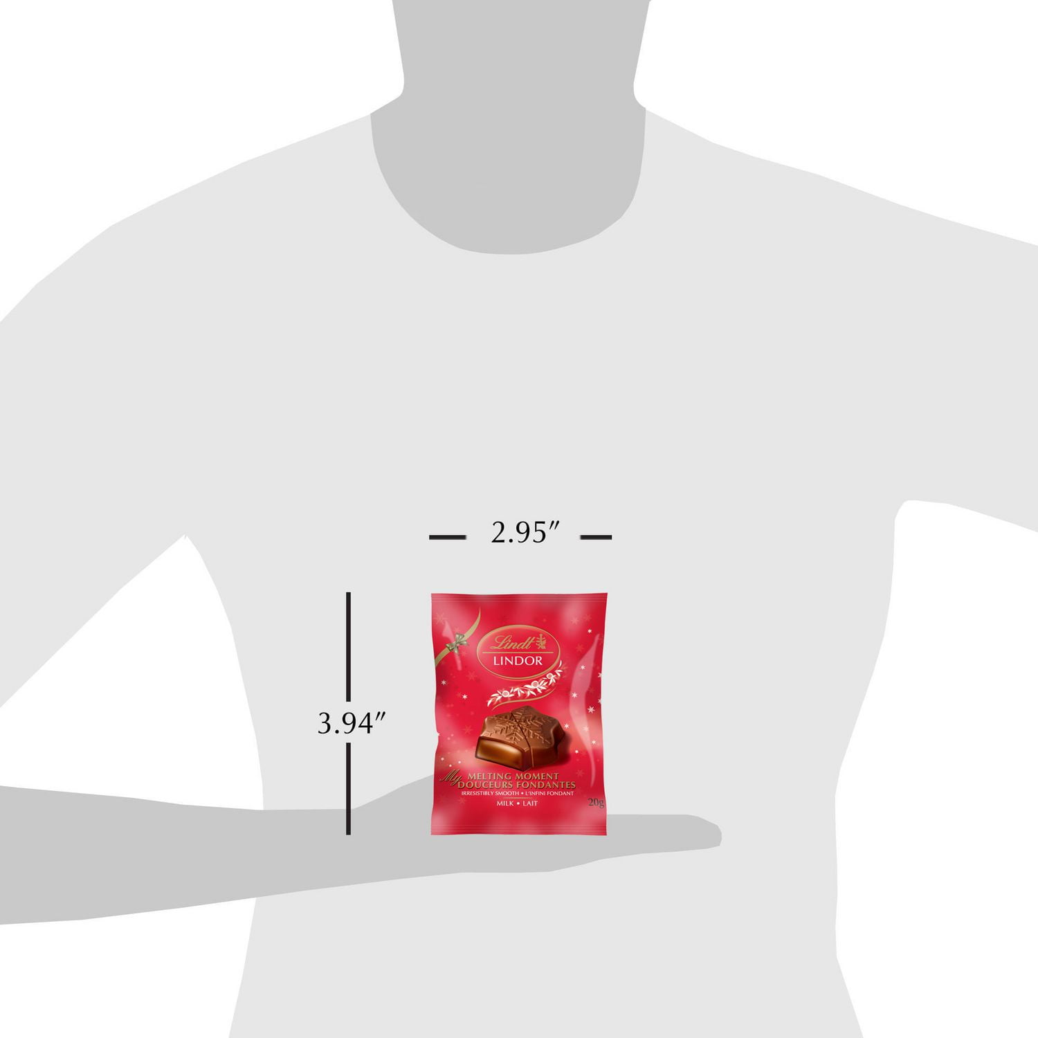 Chocolats au lait Lindor de Lindt à douceur fondante