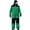 Green, variant on yardsong Unisex Winter Snow Jumpsuit - Adult Waterproof Windproof Warm Outdoor Ski Suit Green,XL