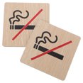 thumbnail image 3 of MOVTOTOP 15Pack No Smoking Sign Warning Indication Reminder Smoke Stickers for Public Areas Simple and Elegant Design, 3 of 7