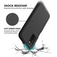 thumbnail image 3 of HAHDAXIA for Samsung Galaxy A03s Phone Case, Shockproof Protective with Dual Layer, Drop Proof Case with Rugged Military Grade Protection, Heavy Duty Mobile Phone Cover (Black), 3 of 7