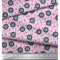 thumbnail image 2 of Soimoi Velvet Fabric Dart Board Sports Printed Fabric 1 Yard 58 Inch Wide, 2 of 3