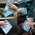 thumbnail image 4 of Microfiber Glass Cleaning Cloths 30X30Cm Streak Free Lint Free Cloth For Windshields Windows Stainless Steel And Polishing, 4 of 7