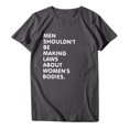 thumbnail image 4 of Pompotops Pull-over Femme à Manches Courtes Casual Letterprint, 4 of 5