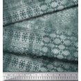 thumbnail image 3 of Soimoi Poly Georgette Fabric Aztec Southwestern Print Sewing Fabric Yard 42 Inch Wide, 3 of 3