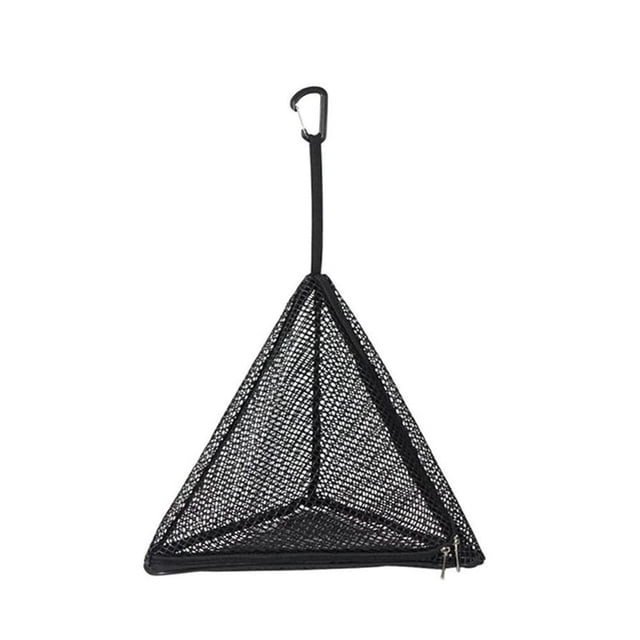 Amdohai Extérieur Triangles Séchage Net PVC Pendaisons Sac de Rangement Pliable Sac de Camping - Packs Alimentaires Résistants