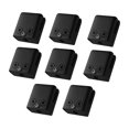 thumbnail image 1 of veasfak 8 Pieces Glass Clamp Adjustable Flat Bracket for Handrail Pool Fence Balcony black, 1 of 9