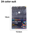 thumbnail image 2 of Stylos Planificateur de Journal Stylos Colorés Marqueurs à Pointe Fine Pointe Fine Stylos de Dessin Stylo Fineliner Poreux, 2 of 6