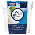 thumbnail image 3 of Glade Scented Candle Freshener Clean, 3 of 9