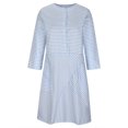 thumbnail image 4 of Vente de Liquidation Robes d'Été pour Femmes 2023 Robe à Manches Longues Imprimée Patchwork Col Rond Fente Midi Ajustée et Évasée Y2K Mode Élégante Fête Boîte de Nuit Plage Bord de Mer Retour à la Maison Robe Trapèze Ourlet Évasé, 4 of 5