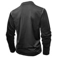 thumbnail image 4 of FAIWAD Men's Long Sleeve Shirts Casual Button Down Basic Golf Pullover Tops Lightweight Work Athletic T-Shirt, 4 of 9