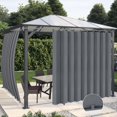 thumbnail image 1 of Rideaux Intérieurs Extérieurs pour Patio \ Panneau de Rideau à Oeillets Bloquant le Soleil pour Intimité, Rideaux Résistants aux Intempéries pour Gazebo, Véranda avant, Pergola, Kaki G x H Panneau, 1 of 8