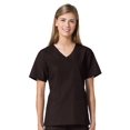 thumbnail image 1 of Core Liquidation par Maevn Haut d'Uniforme Sportif à Col en V Uni pour Femmes, 1 of 1