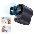 thumbnail image 1 of Ventilateur de Climatiseur à Pince pour Voiture 2026 avec Écran LED, Mini Système de Refroidissement Portable pour Autovehicle, Rotation à 360°, 199 Vitesses Réglables, Mini Ventilateurs de Refroidissement Personnels Rechargeables par USB pour Parapluie, Bureau, 1 of 8