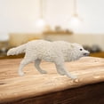 thumbnail image 2 of HILABEE Figurines Réalistes de Loup d'Action Créatures Miniatures pour Enfants Cadeau Éducatif Blanc, 2 of 9