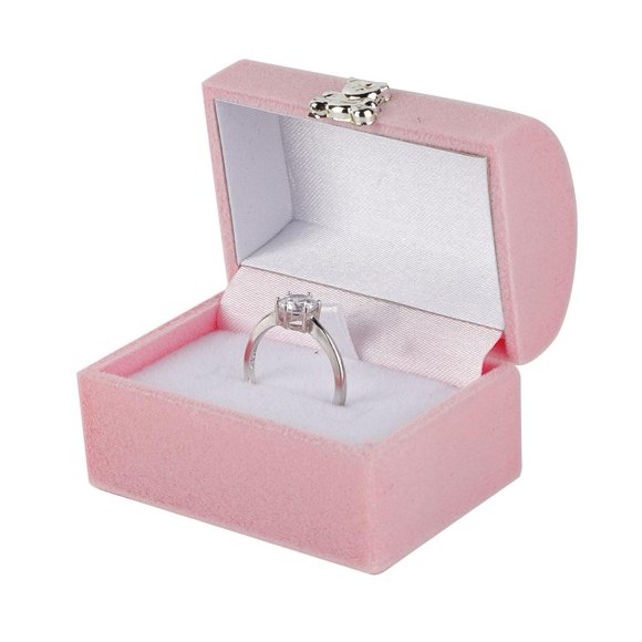 Yosoo Ring Case, Bijoux Bague Boîte Pendentif Cadeau Affichage de Stockage Organisateur Accessoire