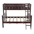 thumbnail image 5 of DHP Airlie Twin-Over-Full Bunk Bed with Ladder, Espresso, 5 of 5