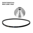 thumbnail image 1 of MYG Pagoda Pulley Wheel V Type Belt Set Transmission Wheel for Benchtop Drill Press, 1 of 9