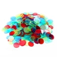 thumbnail image 1 of FRCOLOR Bingo chips 400pcs 4 Colours 3/4 Inch Pro Count Bingo Chips Markers for Bingo Game Cards,0.75"X0.75"X0.04", 1 of 4