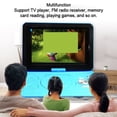 thumbnail image 4 of 13 Inch HD Portable Rotating Screen Smart TV VCD DVD Player Mini TF Card USB Video Rechargeable Television ,Convenient Memory Playback, 4 of 5