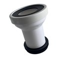 thumbnail image 1 of GUOOL Offset Toilet Flange Extension Adapter Straight Not Straight Not, 1 of 6