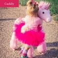 thumbnail image 4 of PonyCycle Authentic Unicorn Ride on Toys for Girls (with Brake/ 31.1" Height/ U3 for Age 3-5) Pink Unicorn Kids Ride on Toys Plush Walking Unicorn Ux302, 4 of 5