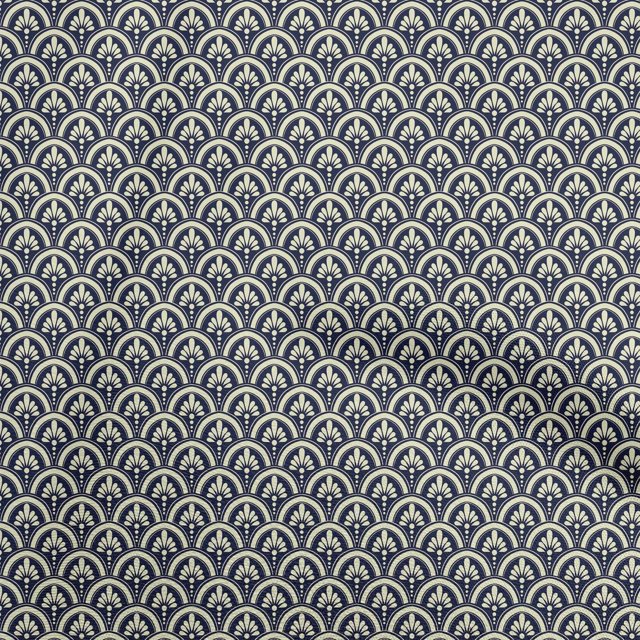 oneOone Velvet Cream Fabric Asian Floral Block Sewing Craft Projects Fabric Prints By Yard 58 Inch Wide